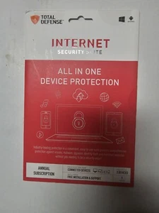 Total Defense Internet Security Suite Protection for 3 Devices 1 Year. 2015 - Picture 1 of 2