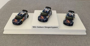 Podio Volkswagen Polo R WRC 2015 Montecarlo - scala 1/87 - modellini VW Spark - Foto 1 di 8
