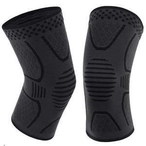 1 Pair Knee Compression Sleeve Support Brace for ACL Meniscus Outdoor Sports - Picture 1 of 7