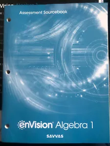 enVision Algebra 1 Assessment Sourcebook - Picture 1 of 2