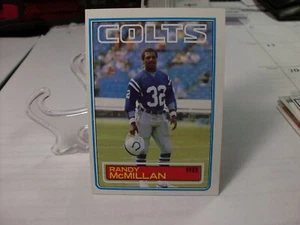 1983 Topps Football #214 - Randy McMillan - Baltimore Colts 83-045 - Picture 1 of 2