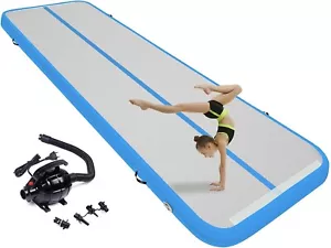 13ft Inflatable Air Gymnastics Mat Training Mats with Electric Air Pump - Picture 1 of 4