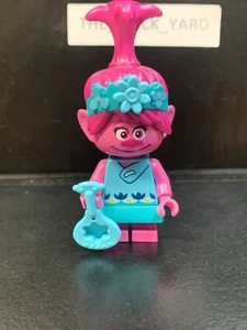 New Lego Poppy minifigure from set 41252 Trolls World Tour twt002 - Picture 1 of 3