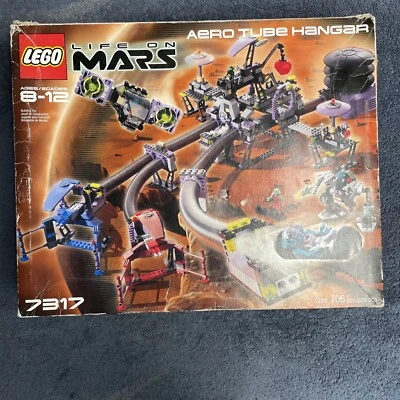 LEGO Space Life On Mars 7317 Aero Tube Hanger 100% Complete W/Box & Instructions - Image 1 of 4