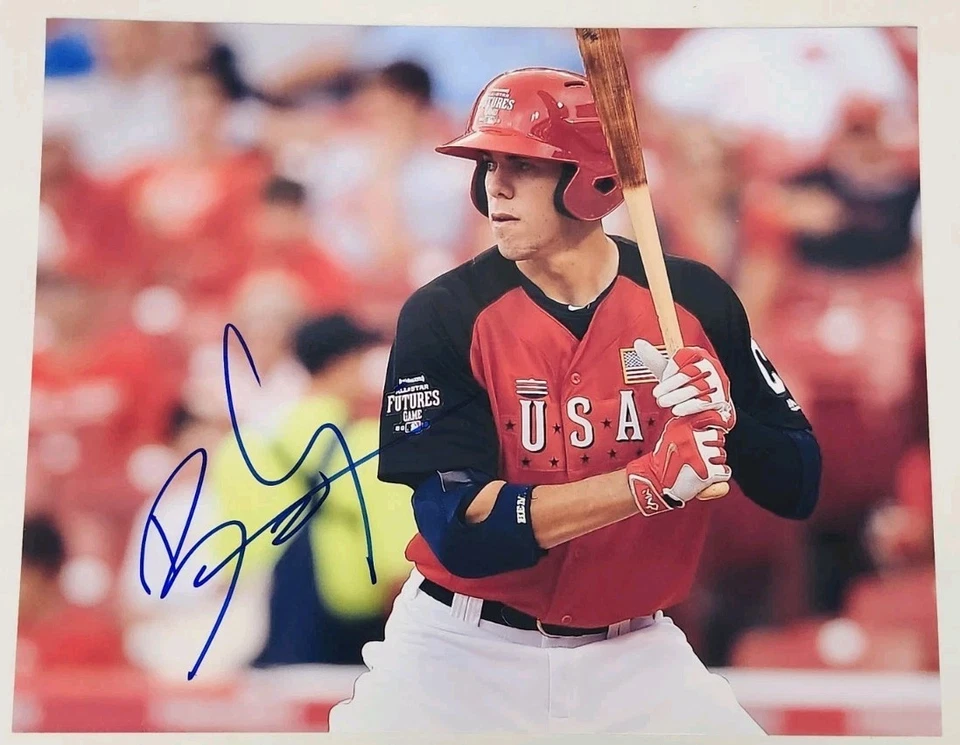 Foto firmada por Bradley Zimmer autografiada 8x10 INDIOS Foto 1 de 1
