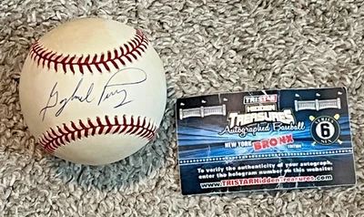 Gaylord Perry Signed Rawlings Official Major League Baseball TriStar GIANTS - Image 1 of 2