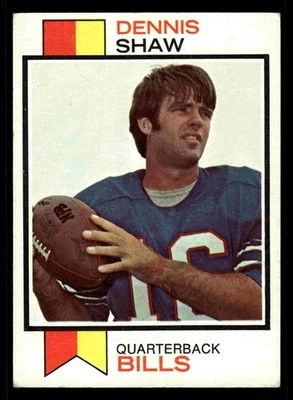 1973 Topps Dennis Shaw #525 - Buffalo Bills - Image 1 of 2