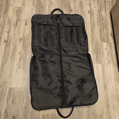 Bolsa de ropa para hombre Traje de viaje Transportador Plegable Equipaje colgante, Azul, Bolsillos con cremallera Foto 1 de 4