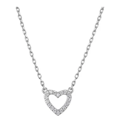  Gioielli della catena del collo del collo del cuore della collana del cuore - Immagine 1 di 4