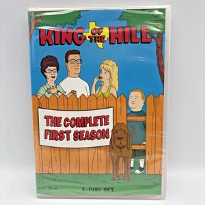 King of the Hill Complete 1st Season DVD 1997 BRAND NEW SEALED 3-Disc Set - Imagen 1 de 2