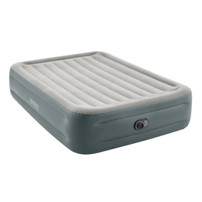 INTEX Luftbett Plus Queen + 230V Pumpe Gästebett 203x152x46cm Luftmatratze - Bild 1 von 4