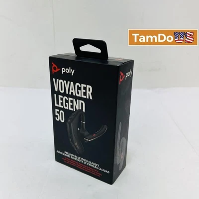 Poly Voyager Legend 50 Bluetooth Headset – Smart Call Control, Noise Reduction - Image 1 of 4