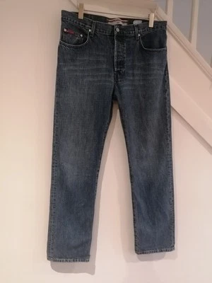 Lee Cooper  Mens Jeans Big/tall 36/34 Straight Leg Blue Denim Button - Image 1 of 4