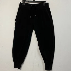 Pantalones de chándal James Perse Y/osemite negros tejidos suaves talla pequeña - Imagen 1 de 9