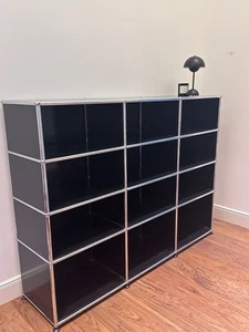 Original USM Haller Sideboard 3x4 Kommode Design Regal schwarz - Bild 1 von 4