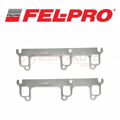Fel-Pro Exhaust Manifold Gasket Set for 1979-1985 Buick Century 3.0L 3.2L tn Foto 1 de 4
