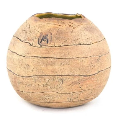 Vase "Blumenkugel"Blume, Kugel, Keramik, Blumenvase, Blumenstrauß - Bild 1 von 4