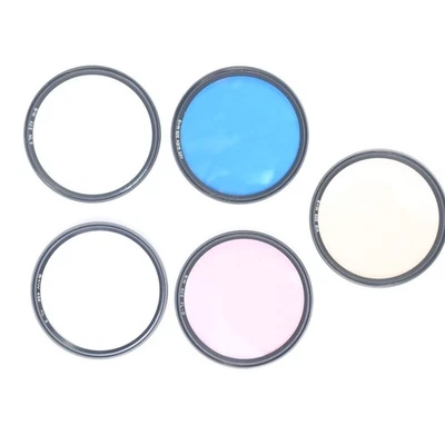 批量 5 件 正品 B+W 62 毫米 过滤器 状况非常好:关闭,蓝色.../CHEAP — 第 1/4 张图片