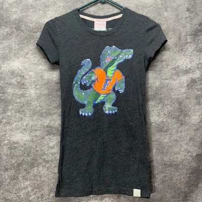 Y2K PINK Victorias Secret Collegiate Collection Florida Gators Sequin T-Shirt XS - Image 1 of 4