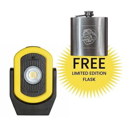 Maxxeon MXN00812 Cyclops WorkStar Rechargeable 720 Lumen LED Work Light - Yellow - Image 1 of 2