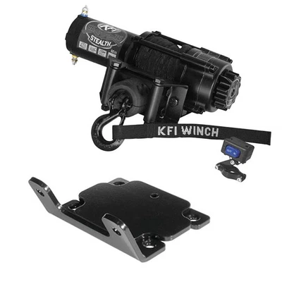 3500 lb KFI Assualt Winch Combo Kit (M1) For 2004-2006 Yamaha Bruin 350 2x4, 4x4 - Image 1 of 4