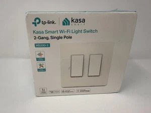 Interruptor inteligente Kasa 2 velocidades HS200-2 cable neutro de un solo polo requerido 2,4 GHz Wi-Fi - Imagen 1 de 7