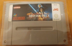 SNES Super Star Wars Return of The Jedi Super Nintendo Spielmodul in Schutzhülle - Bild 1 von 2