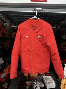 Ohio State Nike Bomber Jacket College Shield OSU On Field Men's Size Small - Picture 1 of 2