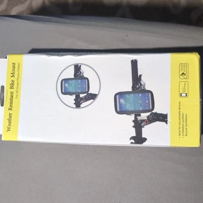 Weather Resistant  Rotable Bike cellphone Mount ,smart phone stand - Image 1 of 2