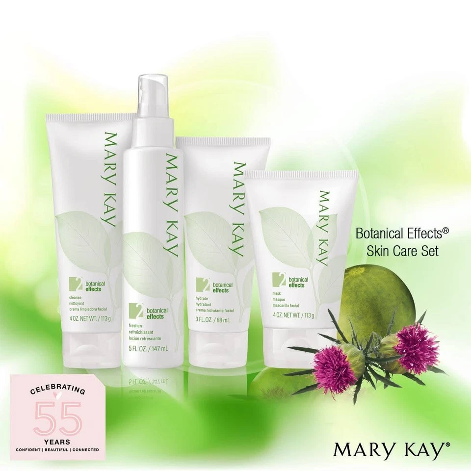 Mary Kay Botanical Effects Formula 1 Set New In Box Full Size - Image 1 of 1