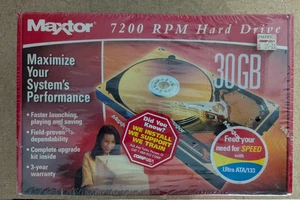 NEW SEALED Maxtor DiamondMax Plus 30GB 3.5" Hard Drive 7200RPM Ultra ATA/133 - Picture 1 of 4