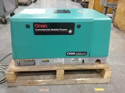 Onan – CMM 5500 EFI RV Gas Generator 5.5HGJAD-2140A NEVER INSTALLED! - Image 1 of 4