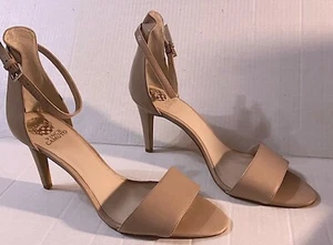 Vince Camuto Court Knöchelriemen offene Zehenpartie nude Stilettoabsatz 13M neu ohne Karton - Bild 1 von 7
