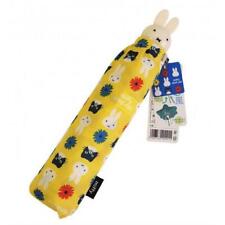 New Miffy Face shaped Folding Umbrella Yellow 55cm From Japan
