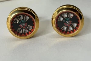 TF 1968 Cufflink Joker Rose Gold Plate - Picture 1 of 5