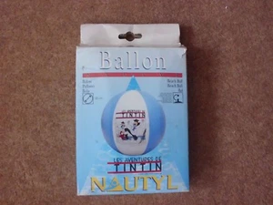 Tim und Struppi - 1993 Tim und Struppi Beach Ball von Nautyl - Neu - selten.  - Bild 1 von 2