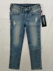 TRUE RELIGION - JEANS BAMBINI UNISEX DESTROYED BLU - TG: 6 ANNI YEARS - Imagen 1 de 7