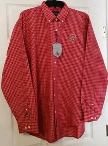 Camisa de vestir para hombre de la Universidad Estatal de Carolina del Norte talla XL NUEVA CON ETIQUETAS con licencia NCAA - Imagen 1 de 3