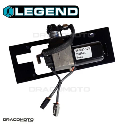 Harley FLSTSB 1584 Cross Bones 2008-2011 SUSPENSIONES DE CHOQUE LEYENDA TRASERA 1311-0145 Foto 1 de 4