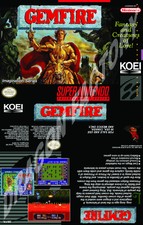 Gemfire-super nintendo snes usa-jacket cover ugc