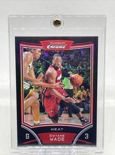 2008-09 Bowman Chrome #100 Dwyane Wade Refractor HOF w/ Kevin Durant /499 NM+