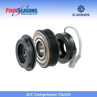 Chevrolet Silverado 2500 HD 2007 clásico aire acondicionado compresor embrague 4 estaciones Foto 1 de 4