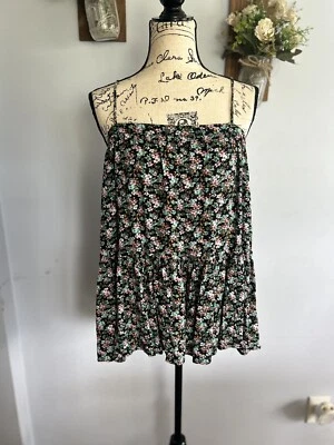 Top Floral Caballete Romántico Verano Talla M Foto 1 de 4