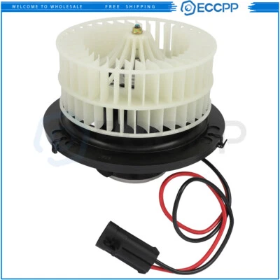 Front HVAC Blower Motor w/Fan Cage for 1994-2000 Freightliner FL106 97-00 FL112 Foto 1 de 4