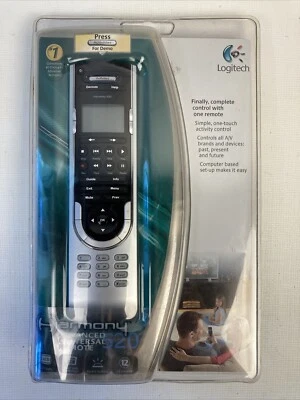 LOGITECH Harmony 520 Advanced Universal TV Remote Control LCD NOS NEW Sealed - Image 1 of 4