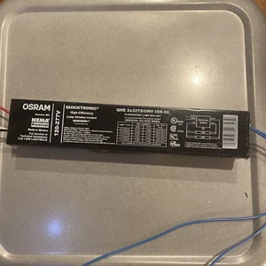 Osram Quicktronic QHE 2x32T8/UNV ISN-SC Fluorescent 2-Lamp Ballast 120-277V - Picture 1 of 4