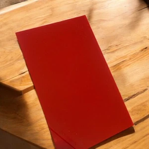 Plexiglas® rojo GS 3H55 color brillante placa corte deseado 3 mm - Imagen 1 de 5