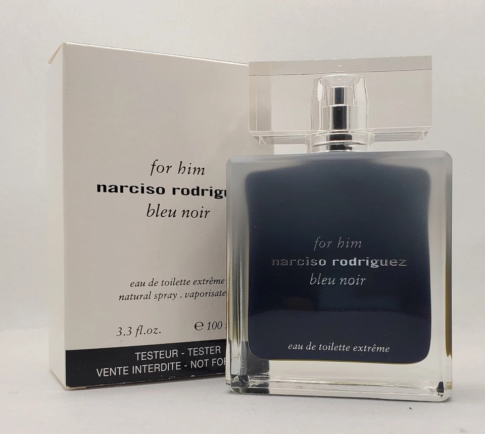 Narciso Rodriguez For Him Bleu Noir EDT Extreme 100 Ml 3.3 Oz New  In Box - Bild 1 von 1