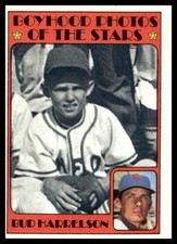 1972 Topps #496 Boyhood Photos Bud Harrelson New York Mets NR-MINT SET BREAK!