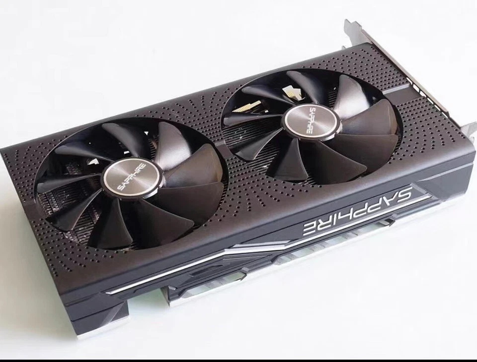 RX580 8GB SAPPHIRE NITRO AMD Radeon 2048SP GDDR5 Graphics Video Card DP DVI HDMI - Image 1 of 4
